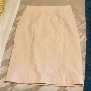Light Pink Pencil Skirt